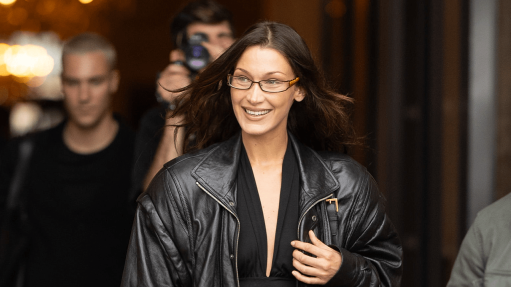 Bella Hadid Wore a Belt as the Tiniest Crop Top of All Time