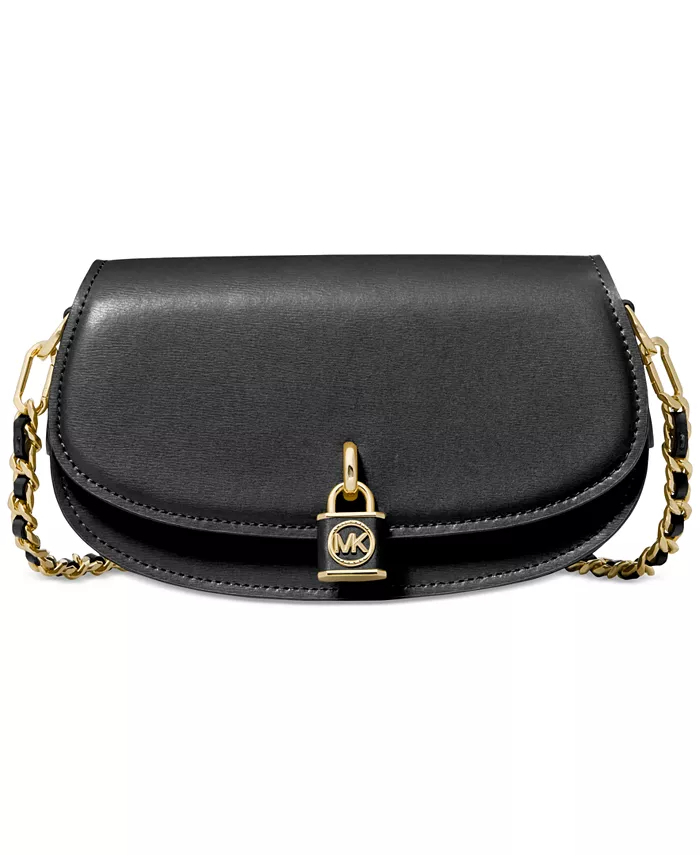 Michael Michael Kors Mila Small East West Chain Crossbody in black