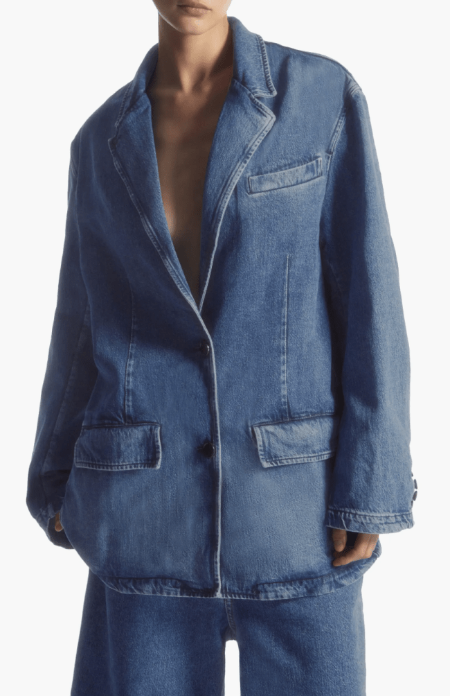 COS Denim Blazer