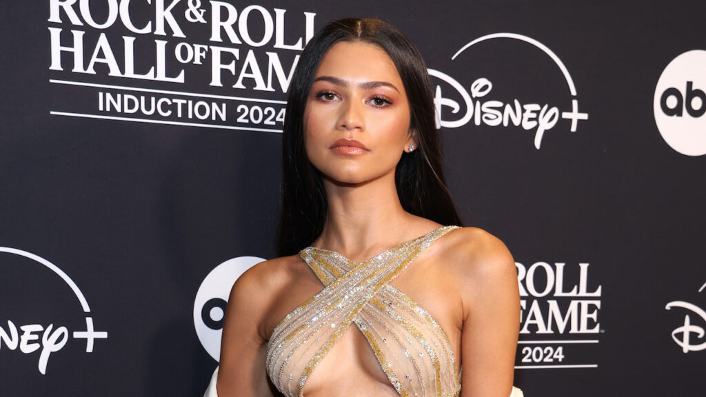 Zendaya’s Vintage Naked Dress at the Rock & Roll Hall of Fame Would Make Cher Proud