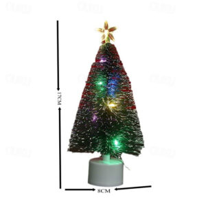 Christmas Tree Decoration LED Colorful Glow Christmas Tree Christmas Gifts Christmas Window Decoration Decorations Garden Family Party Decoration Pend